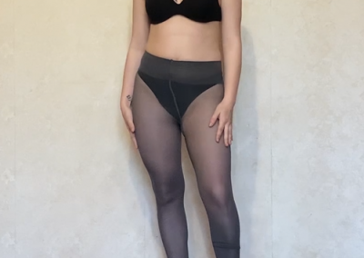 Sexy Girl in bra, panties and pantyhose