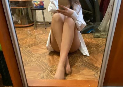 Sexy Teacher In Nude Pantyhose Selfie